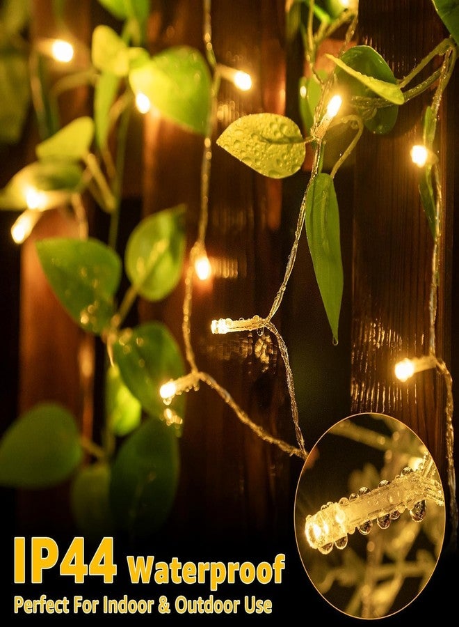 VELOCIOUS 10 Meter 36 LED Warm White Fairy String Lights for Decoration | Plug & Play Energy Efficient Rice Lights for Home Room Diwali Bedroom Festival Décor(Pack of 1) - Image 3