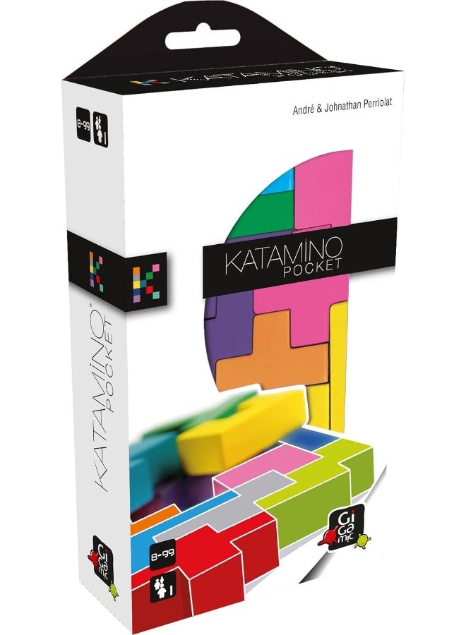 Gigamic Katamino Pocket Family Game Puzzle Game 1-2 Players from 8+ Years 10 Minutes German - Image 1