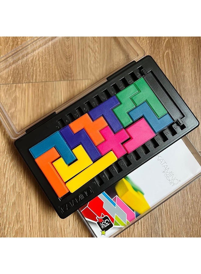 Gigamic Katamino Pocket Family Game Puzzle Game 1-2 Players from 8+ Years 10 Minutes German - Image 5
