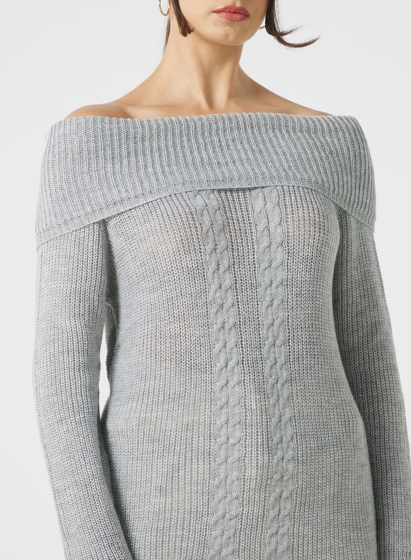 ELLA Off Shoulder Sweater