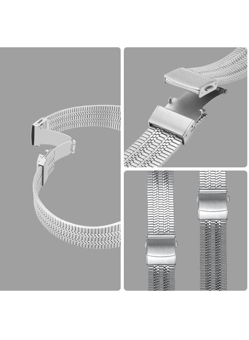 SYOSI For Galaxy Watch 4 Strap, 20mm Watch Strap Compatible with Samsung Galaxy Watch 4 40mm 44mm/Galaxy Watch 4 Classic 46mm(2021) 42mm, Adjustable Replacement Strap for Galaxy Watch 4 Band Men Women - Image 5