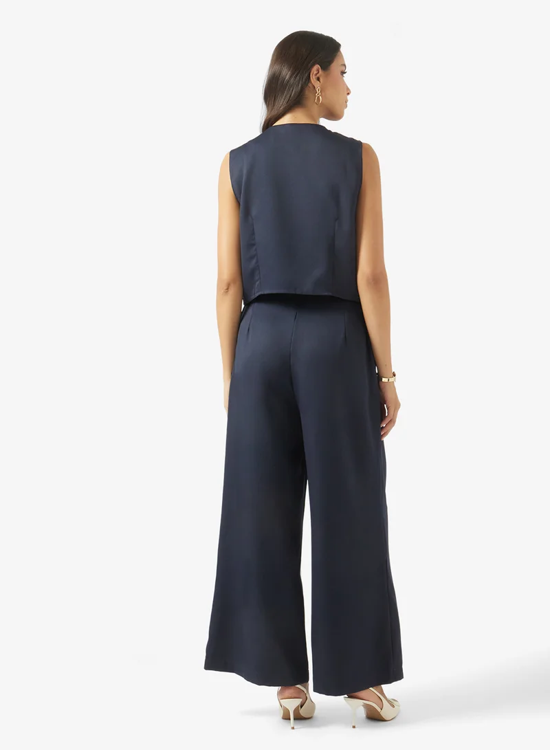 Ella  Sleevless Vest & Pant Set for Women | Best Price UAE