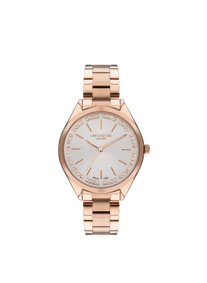 لي كوبر Women's Metal Analog Watch LC07497.430 - 35 mm