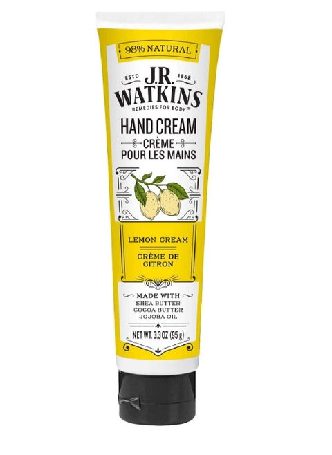 Hand cream with shea and cocoa butters and lemon cream