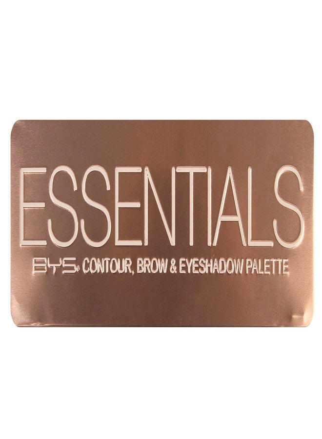 BYS Essentials - Contour, Brow and Eyeshadow Tin Palette - 3-in-1 Makeup Kit, Easy to Carry Travel-Ready Beauty Set - Image 3