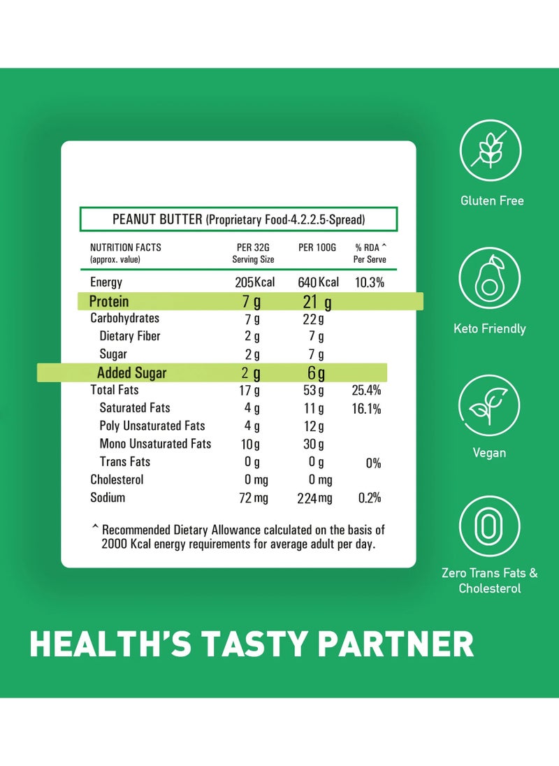 My Fitness Peanut Butter - Original Smooth - (510 g)  - Image 2