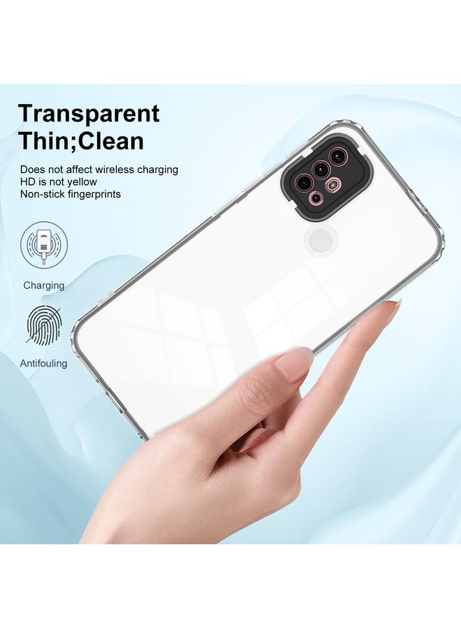 إيروريكس جراب لهاتف Motorola Moto G20 3 في 1 جراب هاتف شفاف من مادة TPU بلون إطار الكمبيوتر الشخصي - Image 4