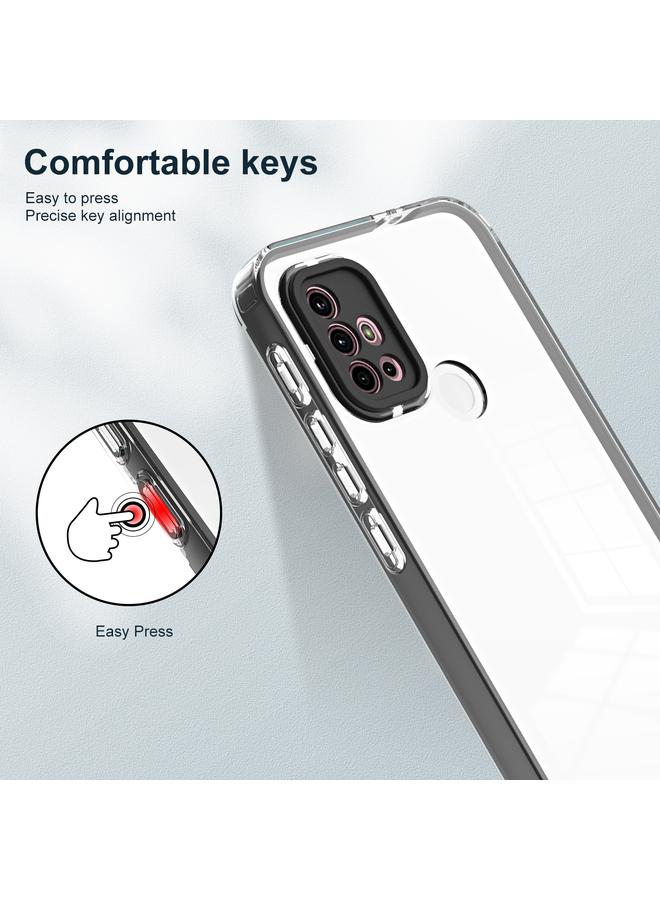 إيروريكس جراب لهاتف Motorola Moto G20 3 في 1 جراب هاتف شفاف من مادة TPU بلون إطار الكمبيوتر الشخصي - Image 5