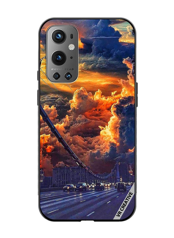 VR CREATIVE Protective Case Cover For OnePlus 9 Pro Nature Scenery Design Multicolour - Image 1