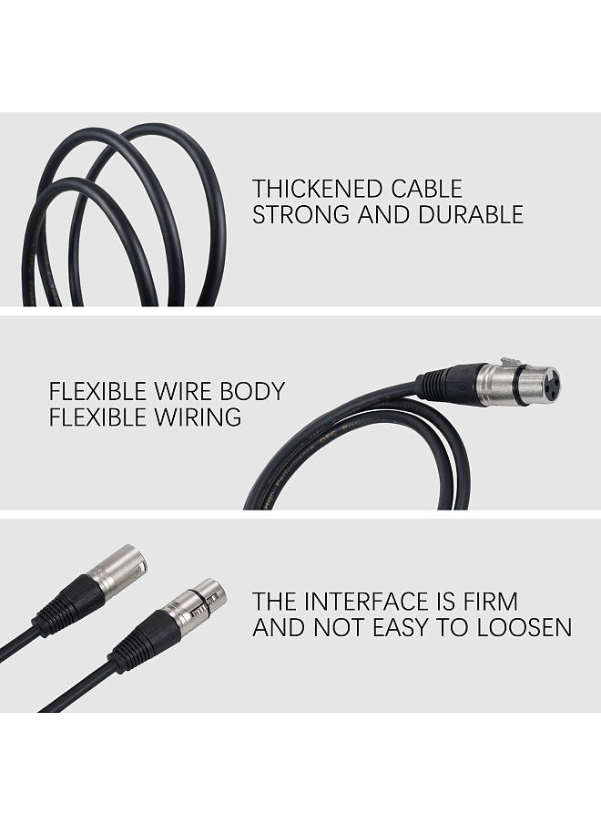 Generic 1Pack 3 Pin Dmx Cables Male Female XLR Patch Cables DMX512 Signal Cable Microphone Cable XLR Cable  - Image 4