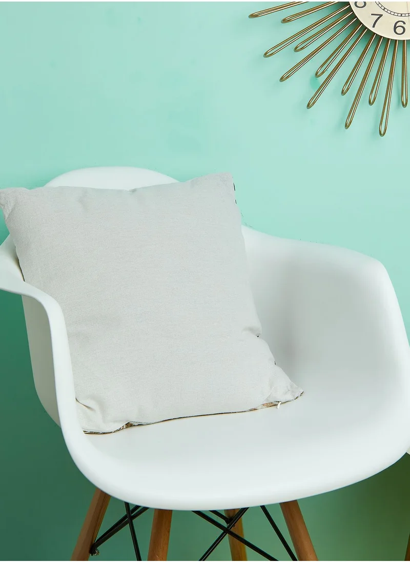 AURORA Palm Print Cushion With Insert 45X45Cm