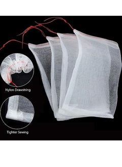 Generic 100 Pcs Fruit Protection Bags, 10"x6" Insects Mosquito Bug Net Barrier Bag Garden Plant Flower Fruit Protect Bag Mesh Netting Bags from Birds Squirrels Insect Pest  - Image 4