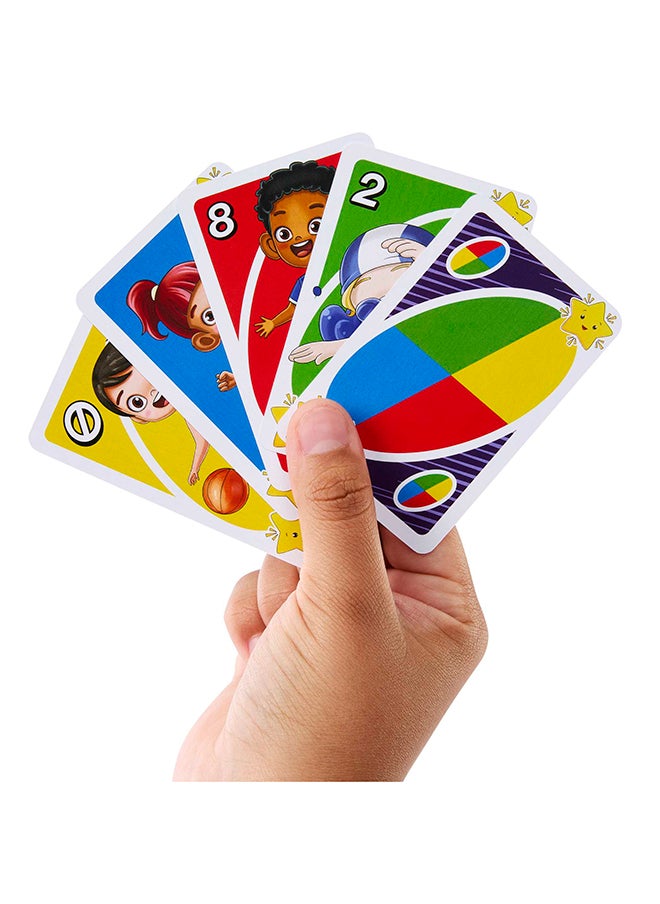 Mattel Games UNO Junior Move!  Kids Card Game with Action Rules for Family Night, Game Night, Travel, Camping and Party, UNO  Cards  - Image 2