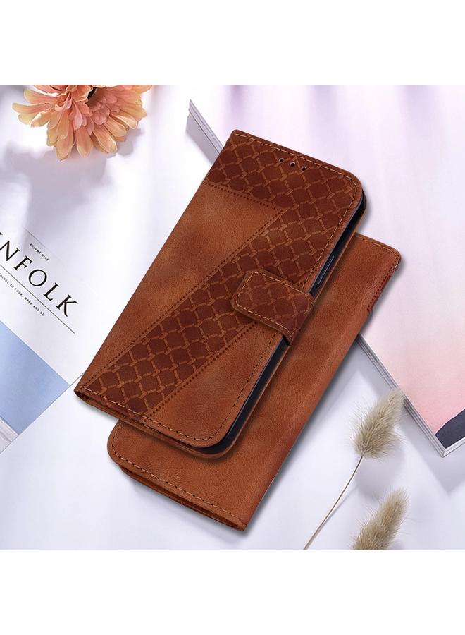 erorex Case For Tecno Spark 20 Pro+ 4G Seven-shaped Embossed Leather Phone Case - Image 2