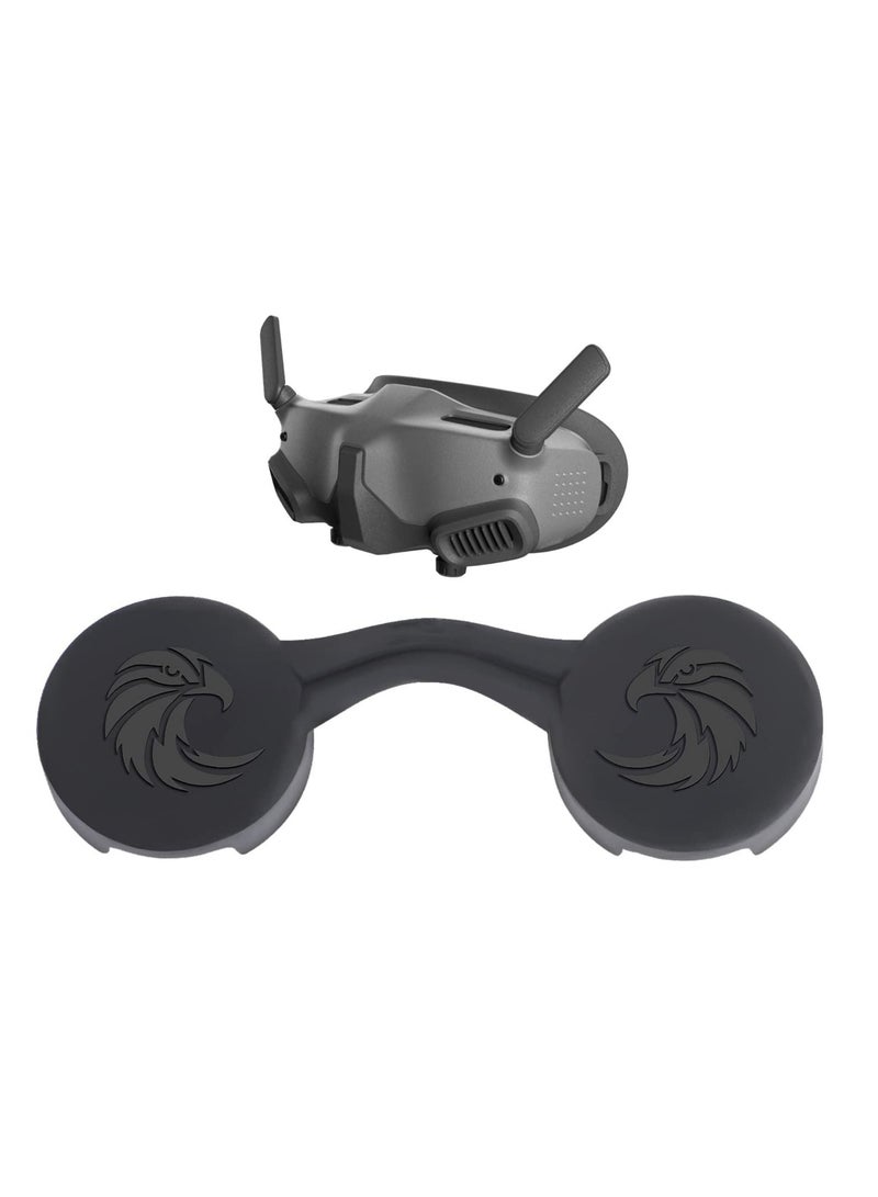 SYOSI Protective Cover for DJI Avata Goggles 2 Lens Protector Accessories, Eye Mask Silicone Case Protector for DJI Goggles V2 FPV Drone Accessories Flight Glasses  - Image 1