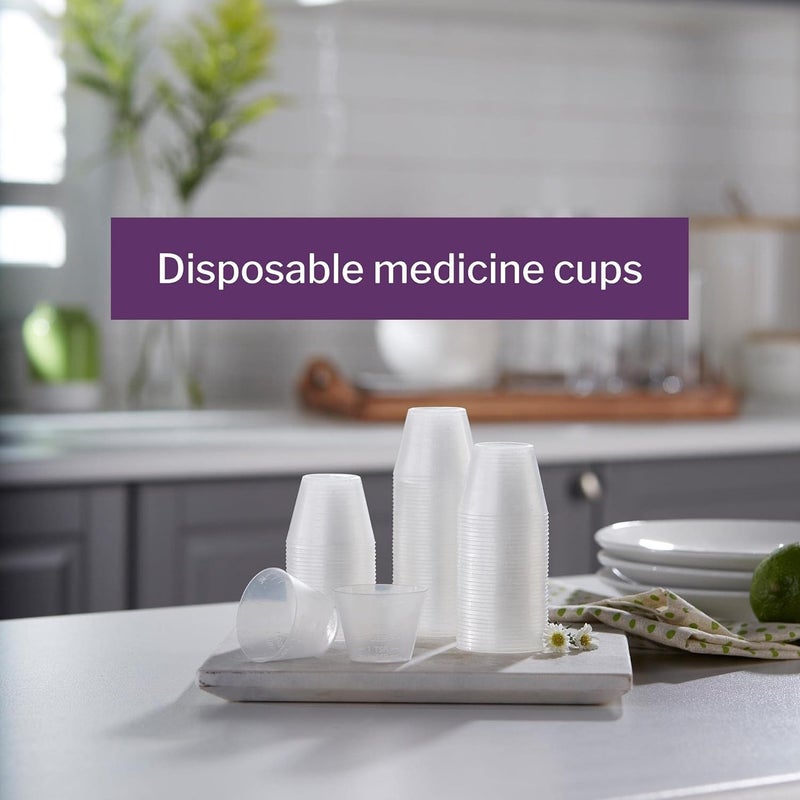 McKesson Medicine Cups Disposable 1 oz  30 ml 5000 Count Plastic Small Mixing Measuring Resin Epoxy Translucent - Image 2