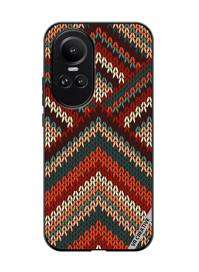 VR CREATIVE Protective Case Cover For Oppo Reno 10 Layer Design Multicolour - Image 1