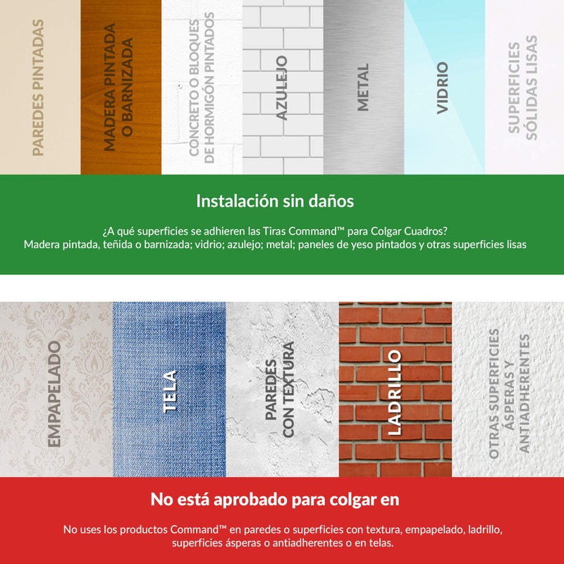 كوماند خطافات نوافذ خارجية شفافة متوسطة الحجم من كوماند، رقم الموديل 17091Clr-Aw، عبوة من قطعتين - Image 5