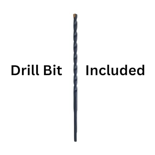 BCP Fasteners 3/16" x 1-1/4" Concrete Screws 100Pack with Drill Bit for Easy Installation, Hex Head Diamond Tip Concrete Anchors, Rust Resistance, Versatile for Brick & Block(BCP486) - Image 2