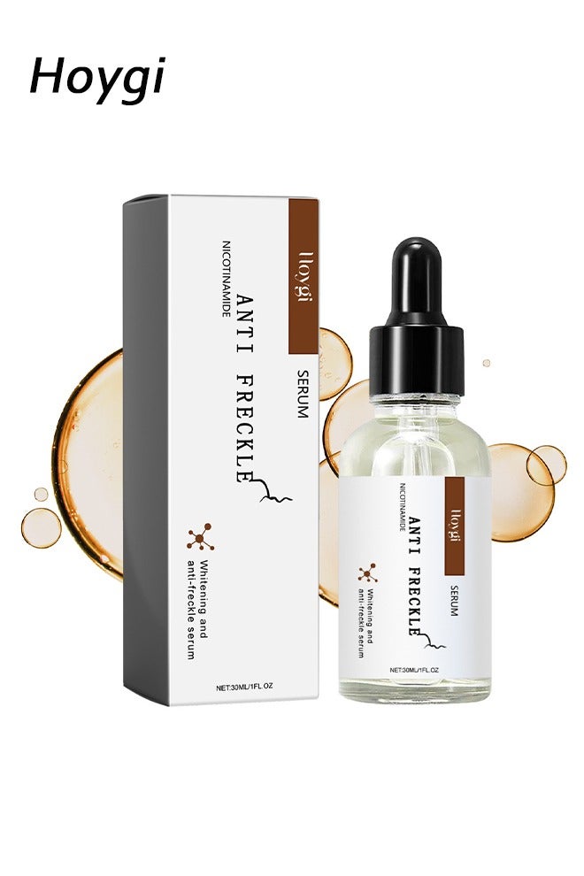 Hoygi Niacinamide Anti Freckle Serum, Niacinamide Spot Correcting Serum | Hydrating, Skin Brightening, Dark Spot Fading & Skin Rejuvenating Essence 30ml - Image 1