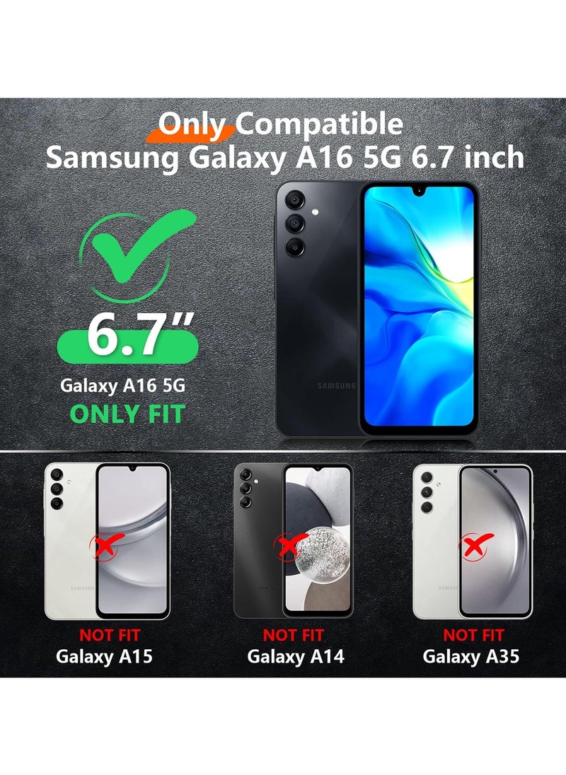 Beauenty Flip Case for Samsung Galaxy A16, Card Holder Case with Auto Magnetic Closure, Smart PU Leather Protective Cover for Men Women compatible With Samsung Galaxy A16  - Image 2