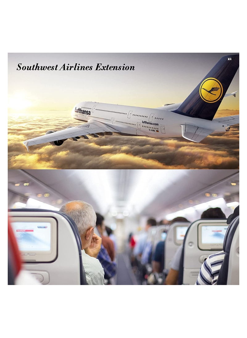 SYOSI Airplane Seat Belt Extender Seatbelt Extension Adjustable Airplane Seatbelt Extender for Adults Universal, Fits ALL airlines Plane Seatbelt Extender Airplane for American Southwest airlines - Image 4