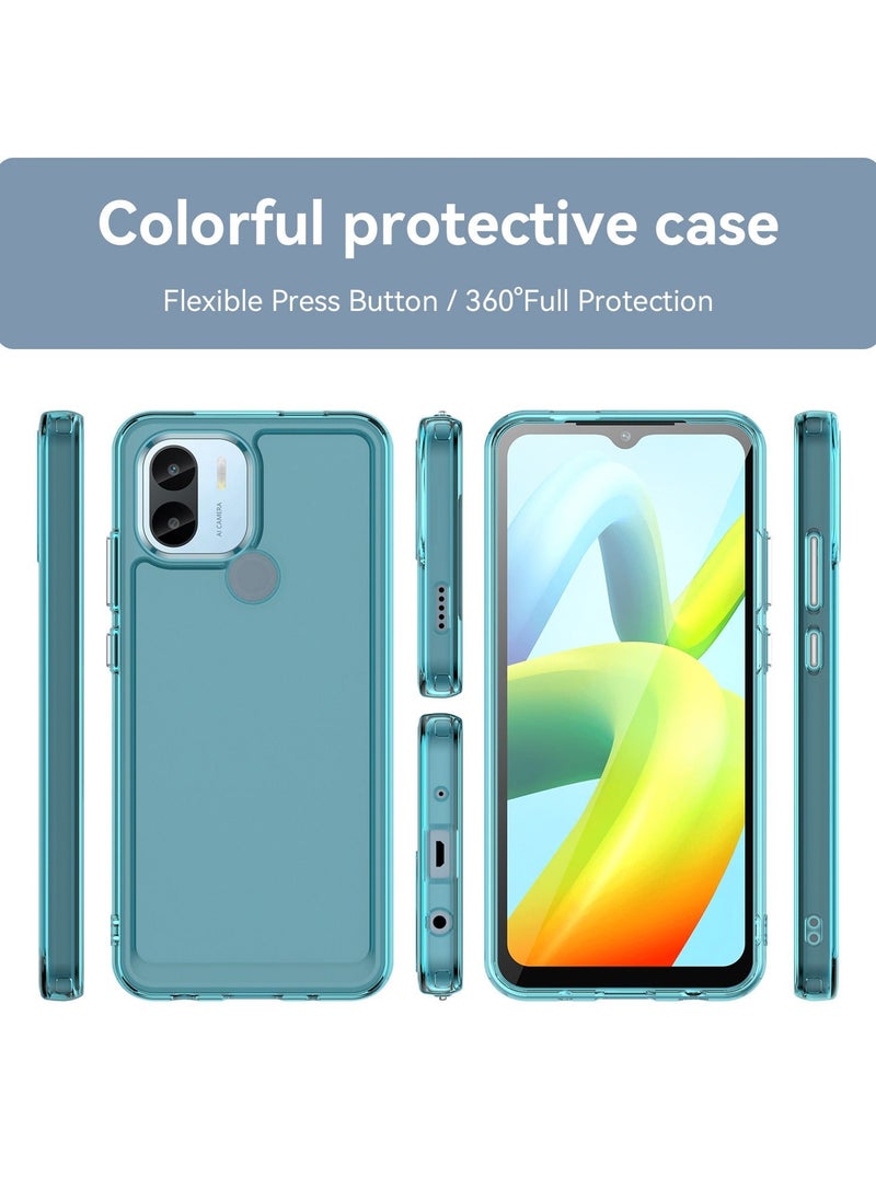 TEAM LUXURY - Protective Case Cover For Xiaomi Poco C50 4G Blue - Image 1