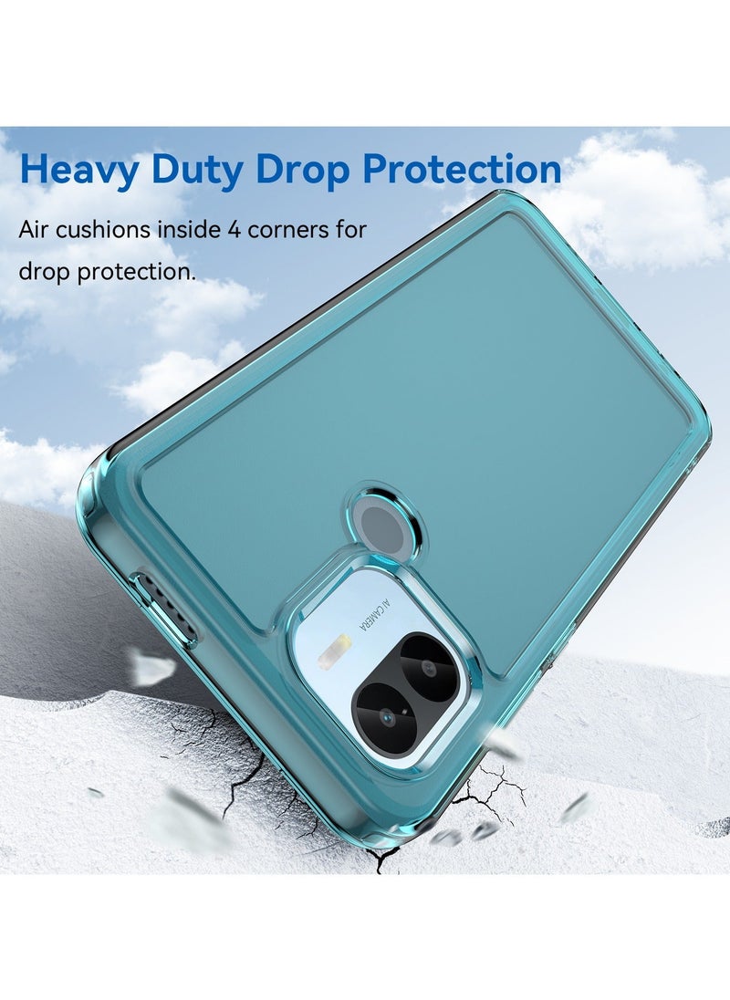 TEAM LUXURY - Protective Case Cover For Xiaomi Poco C50 4G Blue - Image 1