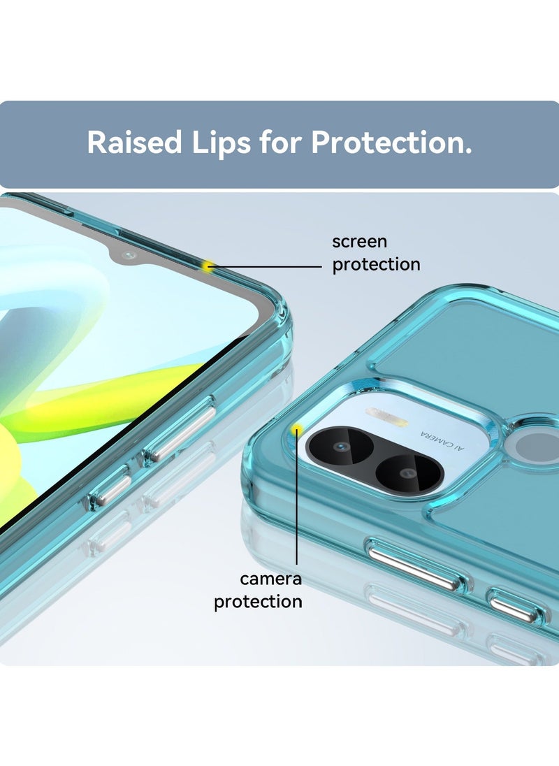 TEAM LUXURY - Protective Case Cover For Xiaomi Poco C50 4G Blue - Image 1