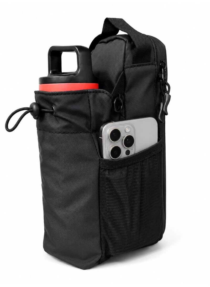 UShop U-Shop | New Sports Bag: Features a water bottle holder, multiple pockets, a magnetic mount, and an adjustable shoulder strap—ideal for the gym, walking, and travel. - Image 1