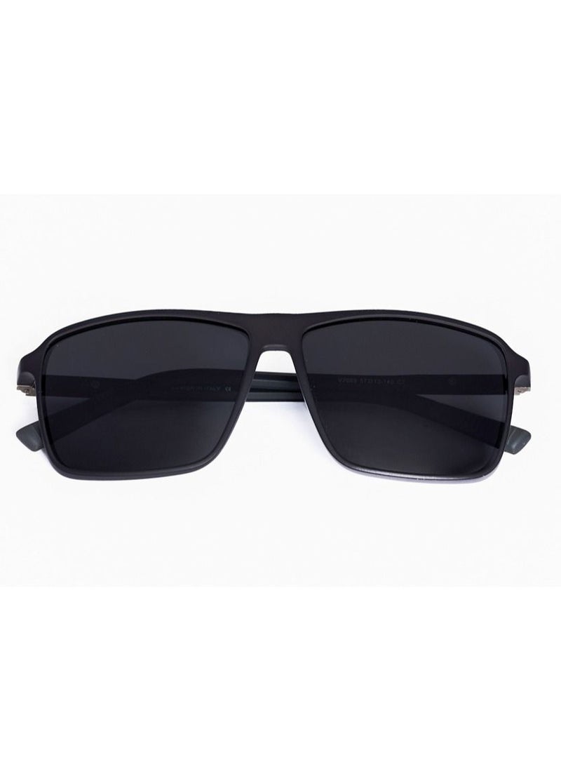 VEGAS - Unisex Sunglasses V2065 - Darkgrey - Image 1