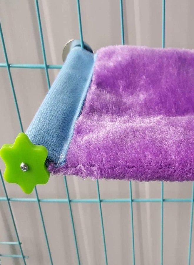 Litewoo Bird Nest Bed Hammock Toy Hamster Warm Comfortable Hanging House Perch Stand for Parrot Parakeet Cockatiel African Grey Cockatoo Lovebird Conure Finch Chinchilla Rat Gerbil Cage Accessories (L) - Image 4
