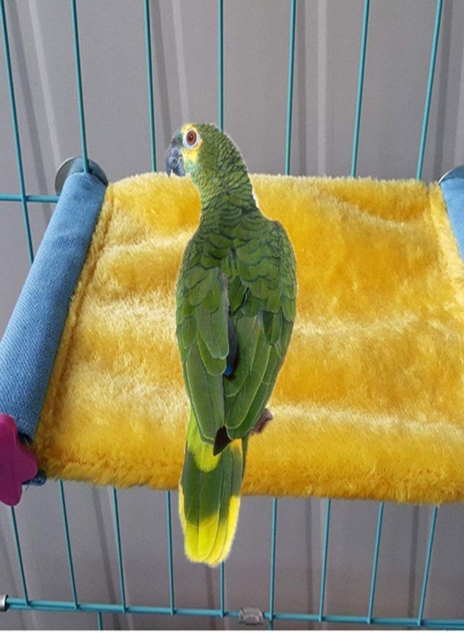 Litewoo Bird Nest Bed Hammock Toy Hamster Warm Comfortable Hanging House Perch Stand for Parrot Parakeet Cockatiel African Grey Cockatoo Lovebird Conure Finch Chinchilla Rat Gerbil Cage Accessories (L) - Image 3