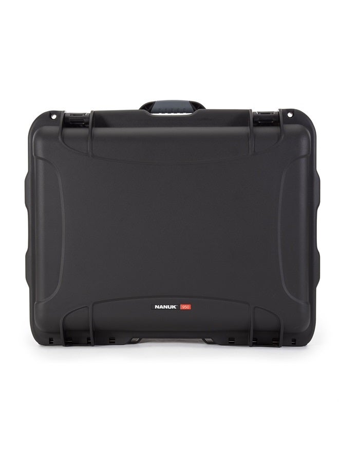 Nanuk 950 Waterproof Hard Case with Wheels Empty - Black - Image 1