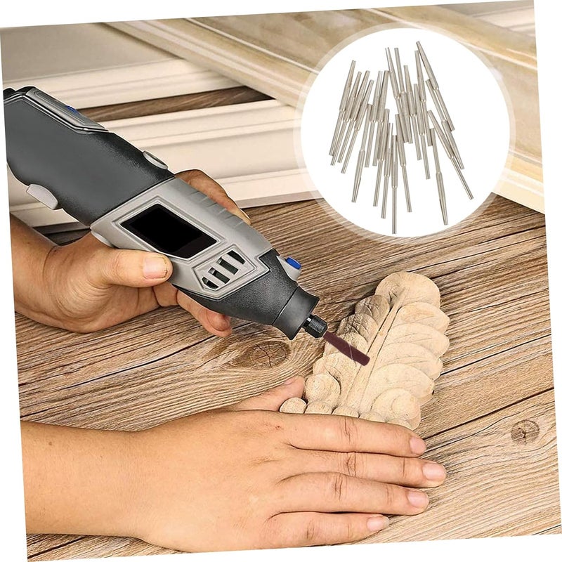 20Pcs Sandpaper Holder Rods Durable Sandpaper Clamp Bars for and Polishing Wide Compatibility for Abrasives and Cloth Based Materials - Image 2
