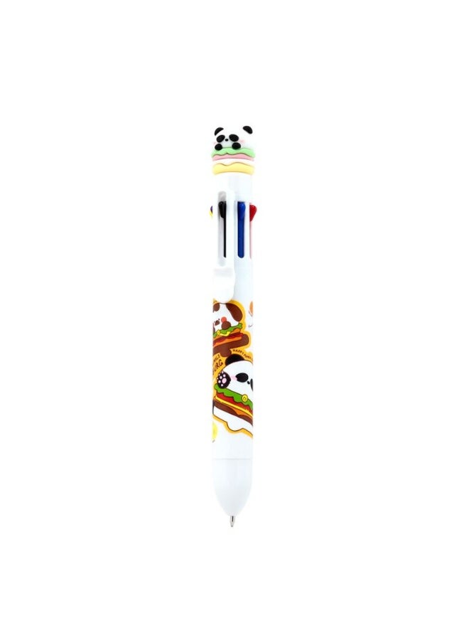 Puckator Cute Hamburger Multi-Color Ballpoint Pen with Fun Topper – Novelty Stationery Pen for Kids, Assorted 1 Piece, Creative Writing School Office Supplies Gift Pen for Fun Learning & Drawing - Image 2