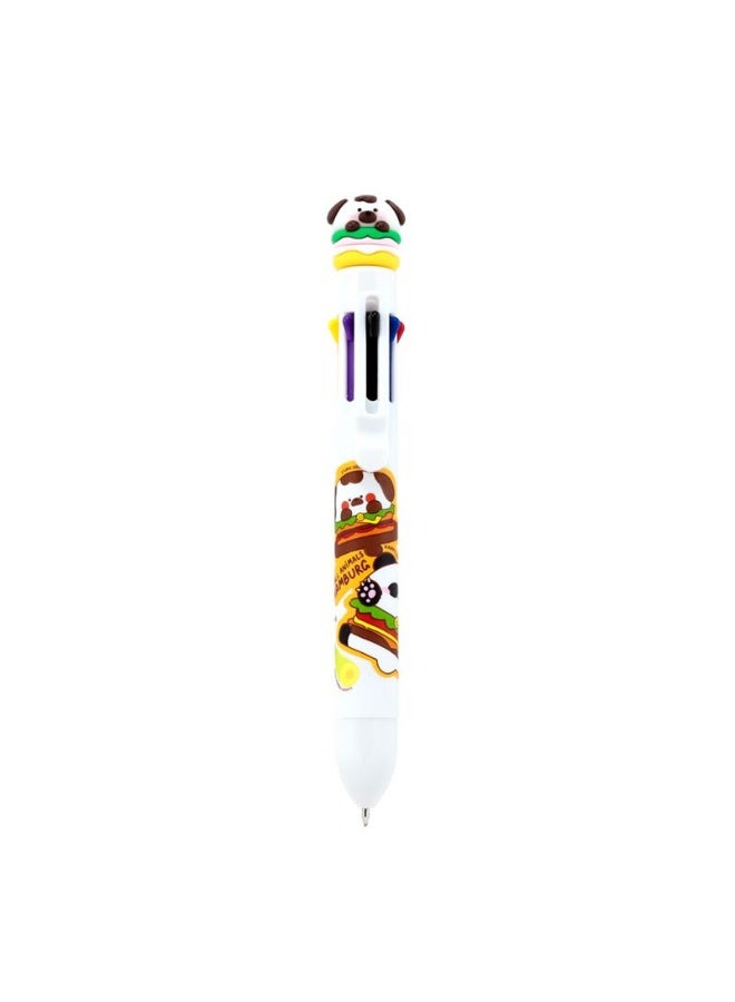 Puckator Cute Hamburger Multi-Color Ballpoint Pen with Fun Topper – Novelty Stationery Pen for Kids, Assorted 1 Piece, Creative Writing School Office Supplies Gift Pen for Fun Learning & Drawing - Image 4