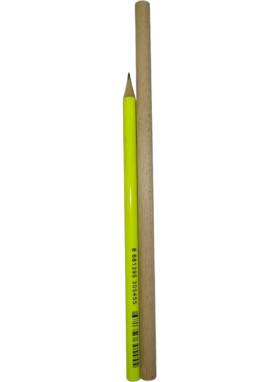 NCY Wooden Bamboo Cylinder Model Sticks 5 mm 10 cm 200 Pieces  - Image 2