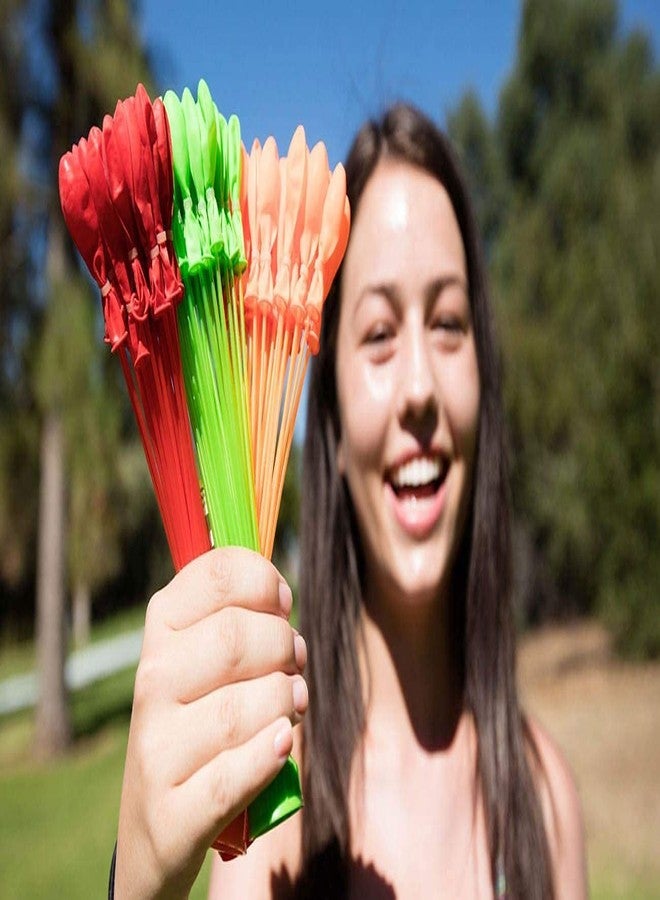 أسينشين 15 حزمة من بالونات الماء مع بالونات هولي ذاتية الإغلاق 555، يتم ملؤها في 60 ثانية، سهلة وسريعة التحضير، مثالية لحفلات الرش مع الأطفال والكبار (عبوة من 555 بالونًا). - Image 2