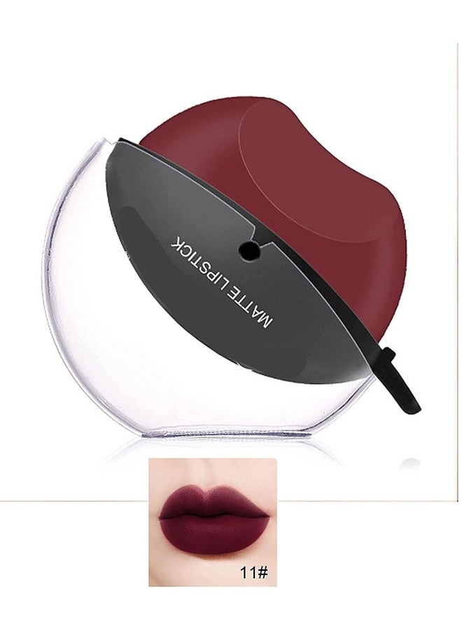 Caltero Elecsera Apple Shape/Lip Shape, Matte Lipstick for Women Pack of 1 (multicolour) - Image 2