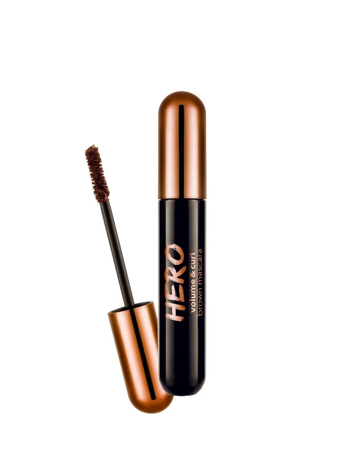 فلورمار Hero Volume & Curl Brown Mascara