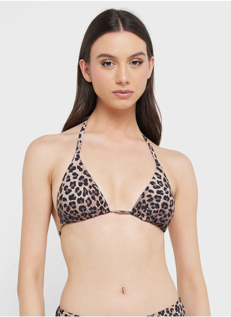 هانك مولر Halter Neck Bikini Top