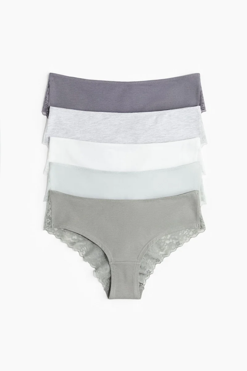 اتش اند ام 5-pack hipster briefs