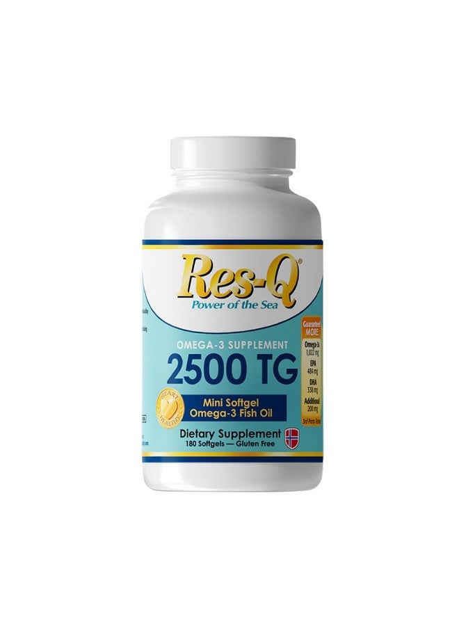 Res-Q 2500 TG Omega-3 Fish Oil Mini Gel Capsules - Image 1
