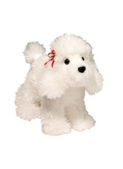 Gina White Poodle Dog Plush Stuffed Animal