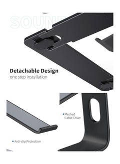 Home & More Elegant and Simple Deigned Aluminum Alloy Laptop Stand Compatible with 10 to 16 inches Laptops  - Image 5
