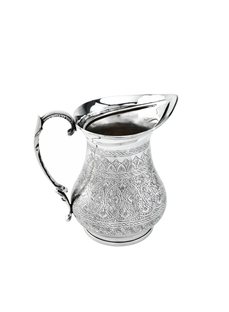 أوديسي إبريق ماء عربي فضة خالصة مصنوع يدويًا (DSC6611) - Image 3