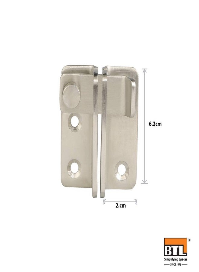 BTL Stainless Steel 4mm Thickness Gate Latch Left Door Padlock Latch Safety Door Lock with Padlock Hole (BDF-PL-3L) - Image 3