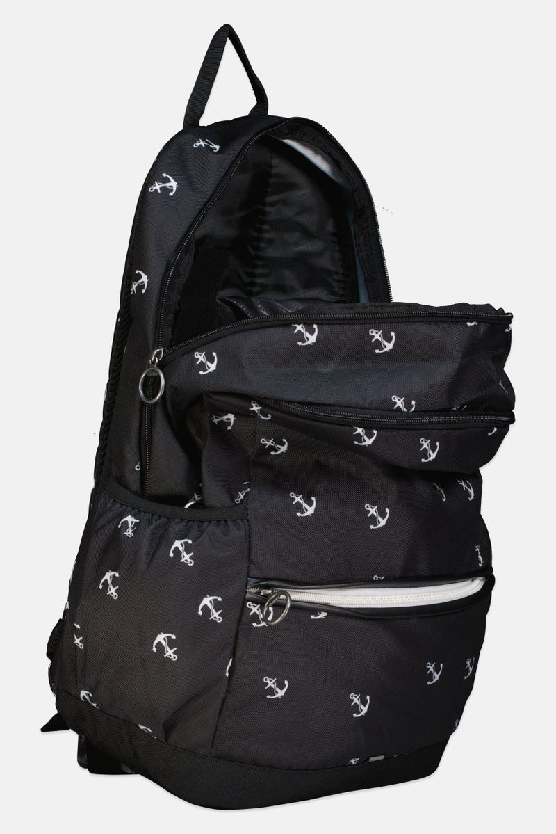 PUMA حقيبة ظهر للرجال بشعار العلامة التجارية، سوداء - Image 3