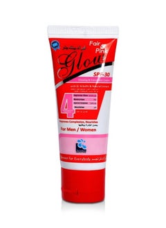 Fair and Pink Glow SPF 30 Skin Lightening, Whitening Cream: Natural Beauty Enhancement - Brightens, Evens Tone, with Licorice & Vitamins C/E, 30ml
